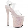 Sandalias Plataformas Altas Pleaser FLAMINGO-808LG Rosado