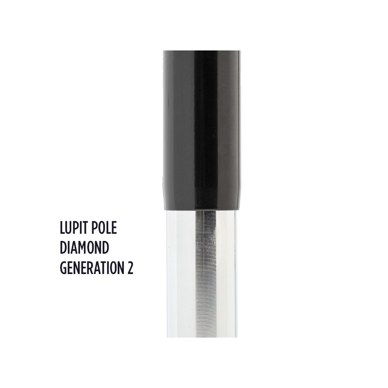 Barre de Pole Dance Lupit Pole Diamond Chrome 45mm - Generation 2 