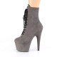 High Platforms Ankle Boots Pleaser ADORE-1020FS Grey