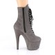 High Platforms Ankle Boots Pleaser ADORE-1020FS Grey