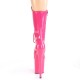 High Platforms Ankle Boots Pleaser FLAMINGO-1050 Fuschia Patent