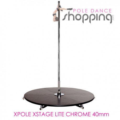 Podium de Pole Dance Xpole Xstage Lite Chrome 40mm