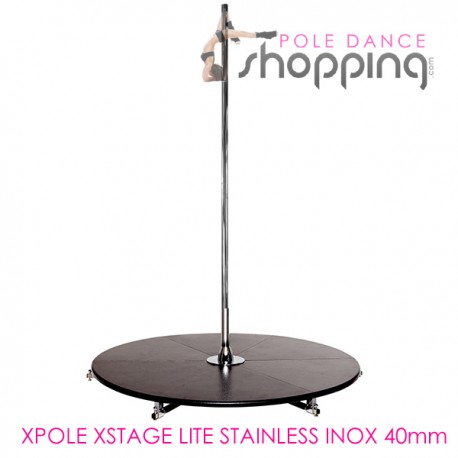 Podium de Pole Dance Xpole Xstage Lite Chrome 40mm