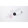 Barre de Pole Dance Lupit Pole Classic Powder Coat Blanc 45mm - Quick Lock - Generation 2