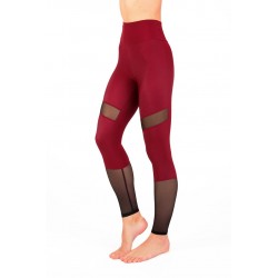 Legging Mesh Barbara Dragon Fly Burgundy