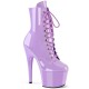 High Platforms Ankle Boots Pleaser ADORE-1020 Lavender patent