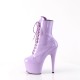 High Platforms Ankle Boots Pleaser ADORE-1020 Lavender patent