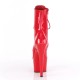 Botines Tacones Plateformes Hautes Pleaser ADORE-1020 Rojo barniz