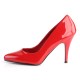 Alto Scarpe Pleaser VANITY-420 Rosso vernice