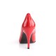 Alto Scarpe Pleaser VANITY-420 Rosso vernice