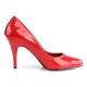 Alto Scarpe Pleaser VANITY-420 Rosso vernice