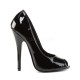 Zapatos Tacones Altos Pleaser DOMINA-212 Negro Barniz